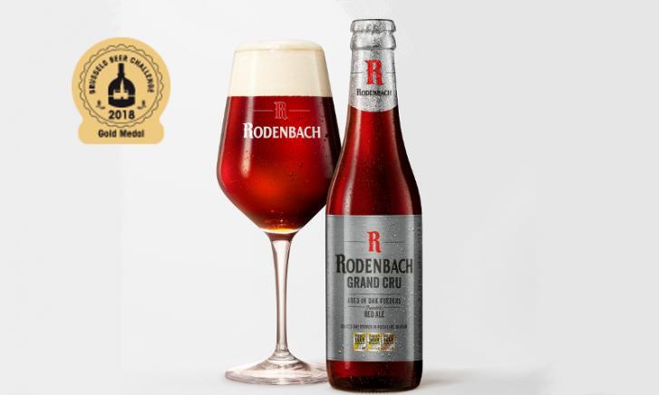 Rodenbach Grand Cru wint goud op Brussels Beer Challenge 2018